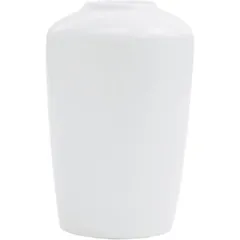 Flower vase “Simplicity White Harmony”  porcelain  D=70, H=97mm  white