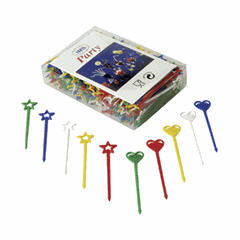 Сердечки для канапе[200шт] ,H=95мм