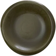 Serving dish “Mundo Amazonia”  porcelain , L=31cm  dark green.