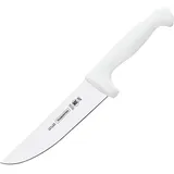 Нож для мяса сталь нерж.,пластик ,L=30,5/15см металлич.,белый