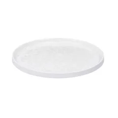 Тарелка «Фрост» с бортом фарфор D=210,H=19мм белый, Цвет: Белый, Диаметр (мм): 210, изображение 2