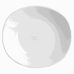 “Taste” pie plate  porcelain ,H=20,L=152,B=130mm white