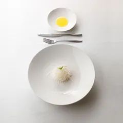 Тарелка «Контур» фарфор D=255,H=35мм белый, изображение 3