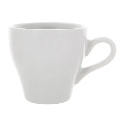Кружка «Тулип» фарфор 180мл D=90,H=85,L=123мм белый