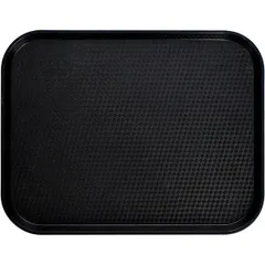 Rectangular tray for Fast Food  polyprop. , L=45.7, B=35.5 cm  black