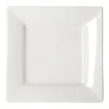 Тарелка «Кунстверк» квадратная фарфор ,H=15,L=210,B=210мм белый