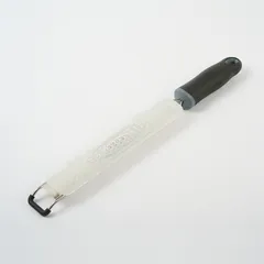 Терка с ручкой сталь нерж.,пластик ,L=390/220,B=35мм металлич.,черный, изображение 3