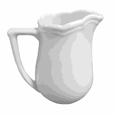 Milk jug “Overture” porcelain 125ml D=60,H=90,L=95mm white