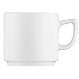 Чашка кофейная «С-Класс» фарфор 90мл D=55,H=55,L=80мм белый
