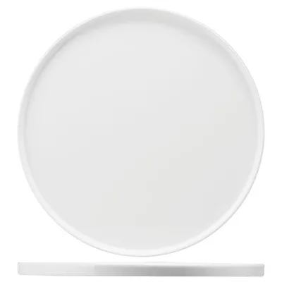 Тарелка «Кунстверк» для пиццы фарфор D=305,H=20мм белый, Диаметр (мм): 305