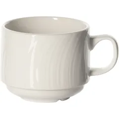 Чашка чайная «Спайро» фарфор 213мл D=80,H=65мм белый