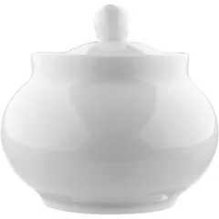 Сахарница фарфор 0,6л D=12,H=11,5см белый