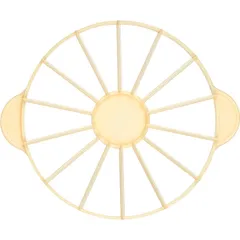 Делитель для торта на 14 кусков пластик D=260,H=25,L=330мм желт.