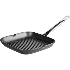 Grill pan  cast aluminum, teflon , H=4, L=50/27, B=28 cm  black