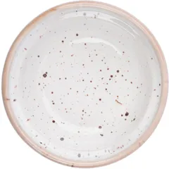 Соусник «Пунто Бьянка» фарфор 50мл D=75,H=30мм белый,черный, изображение 4