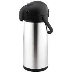 Thermos stainless steel, plastic 2.2l ,H=35cm metal.