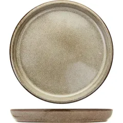 Блюдо «Поттерс» круглое фарфор D=16,5см серый