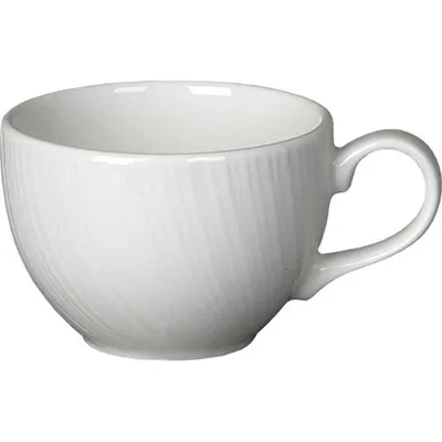 Чашка чайная «Спайро» фарфор 228мл D=9,H=6см белый, Объем по данным поставщика (мл): 228, изображение 2