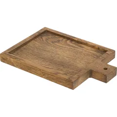 Доска для подачи дуб ,H=25,L=240,B=200мм черный дуб,деревян., изображение 3