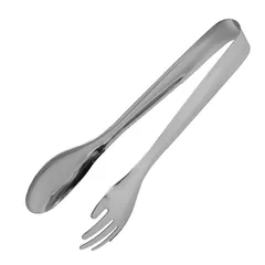 Щипцы сервировочные вилка+ложка сталь нерж. ,L=20см