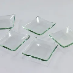 Блюдо сервировочное для канапе стекло ,L=8,B=6см прозр., изображение 3