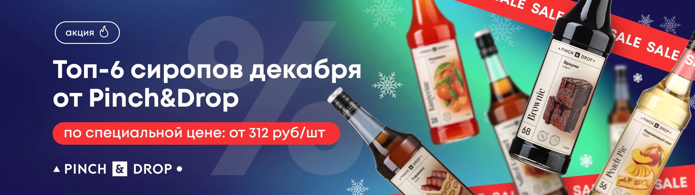 Топ-6 сиропов декабря 2025 от Pinch&Drop