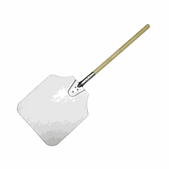 Pizza shovel ,L=66cm metal,st. tree