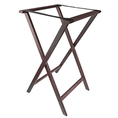 Подставка для подносов напольная бук ,H=83,L=47,B=43см махагон