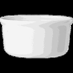 Sauce boat "PiEl-Cook" porcelain 150ml D=87,H=45mm white