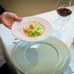 Блюдо «Скалистос» керамика D=33,H=3см зелен., изображение 2