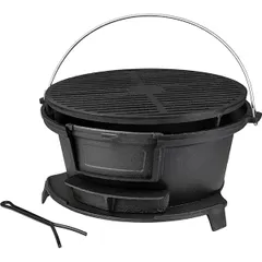 Roaster-grill “Amber Cast Matt” cast iron D=36cm black