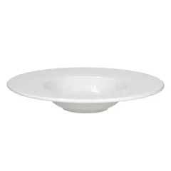 Тарелка глубокая «Тэзис» фарфор D=28см белый, изображение 2