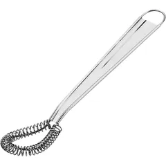 Kitchen whisk strainer. long handle stainless steel ,L=200/50,B=35mm metal.