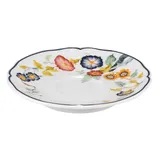 Блюдце «Флорентиус» для чашки LFLO032BL154020 фарфор D=15,H=2см белый,синий