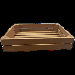 Feed box walnut ,H=7,L=35,B=25cm