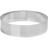 Кольцо кондитерское сталь нерж. D=300,H=65мм металлич.