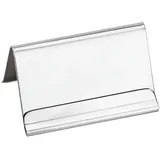 Держатель для карточек сталь нерж. ,H=3,L=6,B=5см