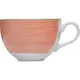 Чашка чайная «Рио Пинк» фарфор 340мл D=10,H=7см белый,розов., Цвет второй: Розовый, Объем по данным поставщика (мл): 340, изображение 2