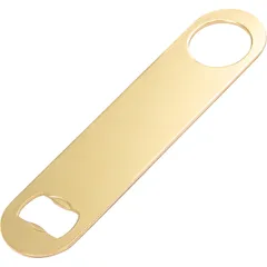 Bottle opener stainless steel ,L=18,B=4cm gold