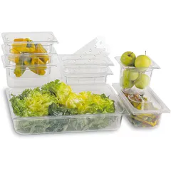 Gastronorm container (1/9)  plastic , H=65, L=176, B=108mm