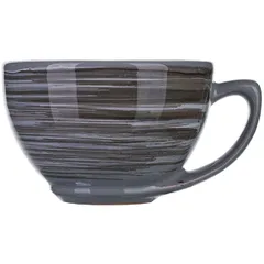 Tea cup “Pinky” ceramics 250ml gray