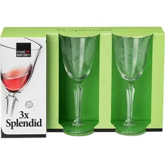Бокал для вина «Сплендид» набор[3шт] стекло 320мл D=87,H=210мм прозр., изображение 2
