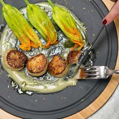 Блюдо для подачи «Базальт» фарфор D=30,H=1см черный, изображение 4