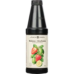 Основа для напитков «Фейхоа-Клубника» фруктовая Pinch&Drop 1 кг пластик D=8,H=26см