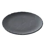 Тарелка «Базальт» мелкая керамика D=268,H=15мм черный