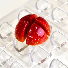 Форма для шоколада «Квартус» [24 ячейки] пластик ,H=26,5,L=27,B=27мм прозр.