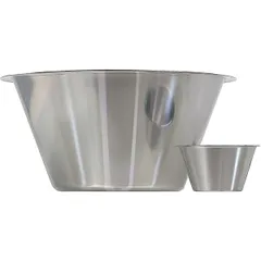 Bowl stainless steel 4.5l D=28.5,H=12.5cm