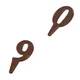 Форма для шоколада «Цифры для торта» [10 ячеек] полиэтилен ,L=24,B=18,5см, изображение 2