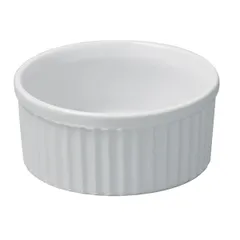 Sauce boat porcelain 170ml D=94,H=43mm white