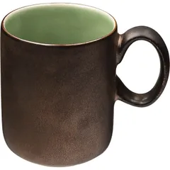 Tea cup “Sage”  porcelain  170 ml  green, bronze.